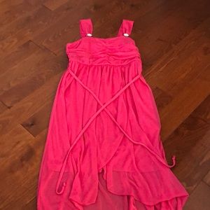 Girls pink dress